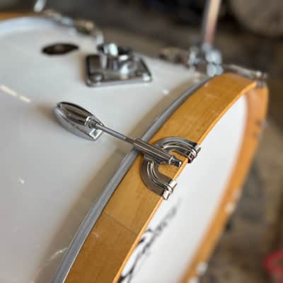 Gretsch USA 6-Piece Drum Set 1970s - White Nitron image 18