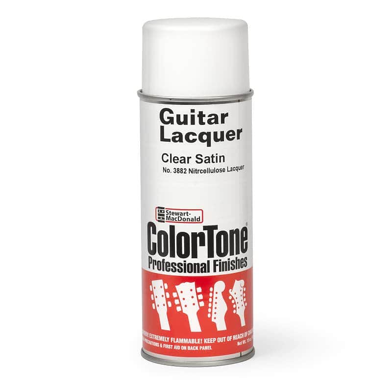 ColorTone Aerosol Guitar Lacquer, Clear Satin image 1