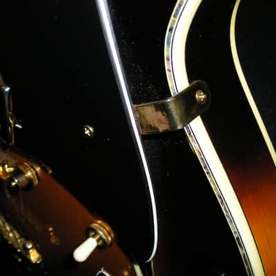 Peerless Renaissance Custom Hollowbody Electric Guitar - Tobacco Sunburst image 14
