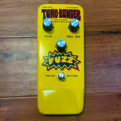 Sola Sound Tone Bender “Yellow Hybrid” (as used by Kevin Shields) image 1