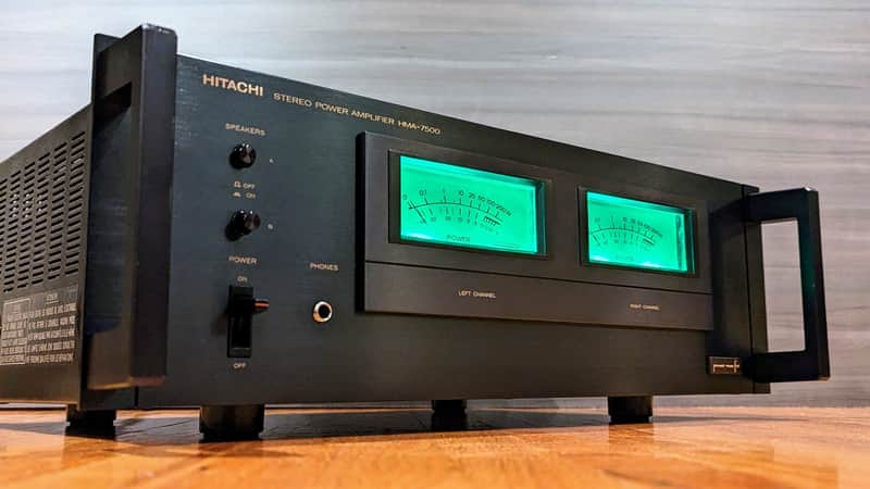 Hitachi HMA 7500 Power Amplifier / Fully Serviced and Tested / Mint / Japan/ Free Shipping image 1