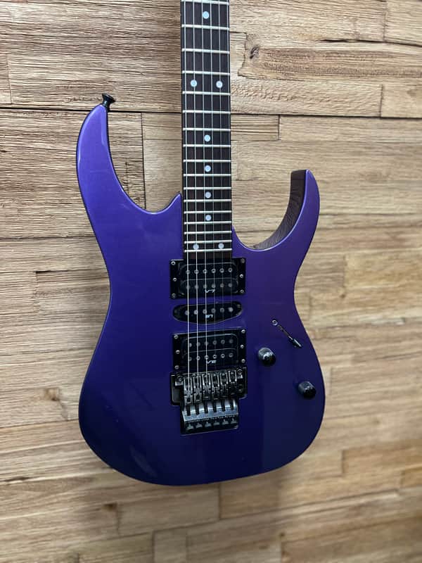 Ibanez RG570 HSH Guitar Made in Japan 2000 - Metallic Purple 7lbs