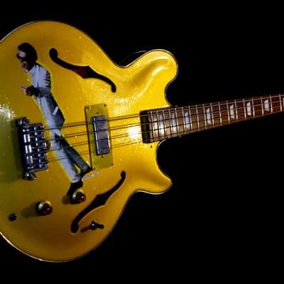 Epiphone Jack Casady Signature Bass 2000 Metallic Gold image 3