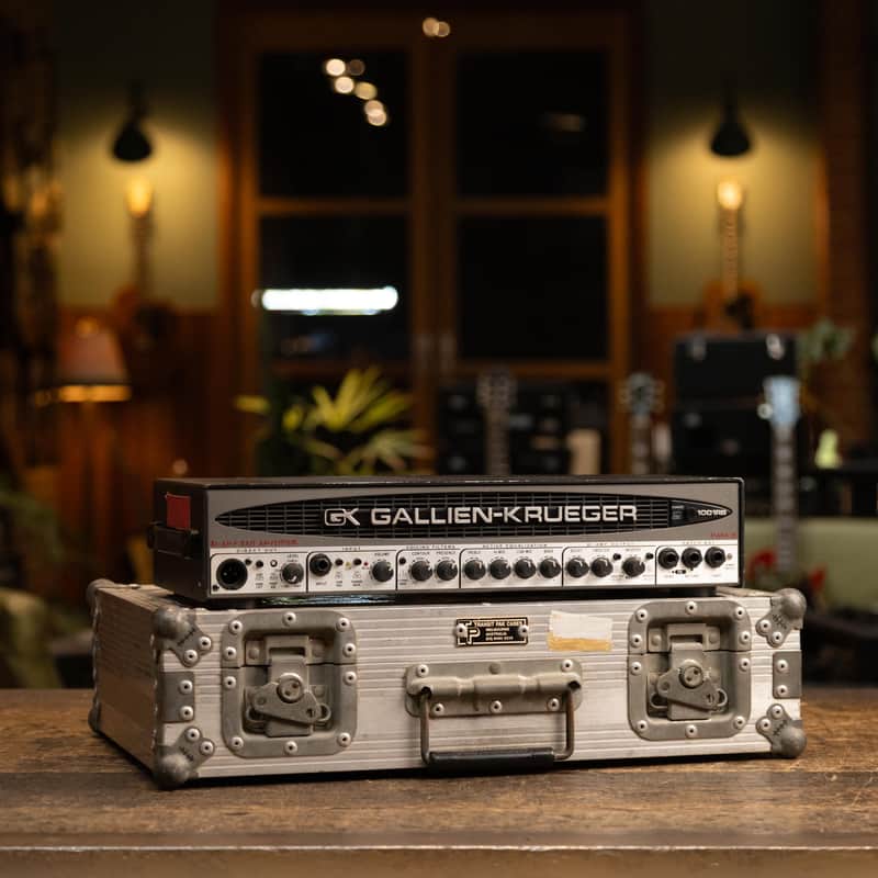 2010s Gallien-Krueger 1001RB-II 700/50W Biamp Bass Head Silver