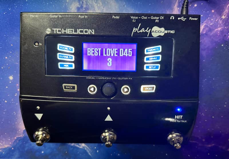 TC Helicon Play Acoustic 2020's - Black image 1