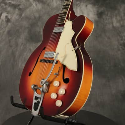 Silvertone Aristocrat electric archtop w/Bigsby 1950s image 15