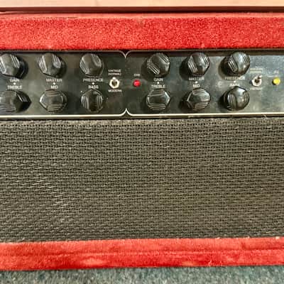 Mesa Boogie Nomad One-Hundred 3-Channel 100w Guitar Amp Head - Factory Red Suede Tolex image 3