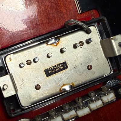 1970 Gibson ES-335TD Cherry - all original image 9