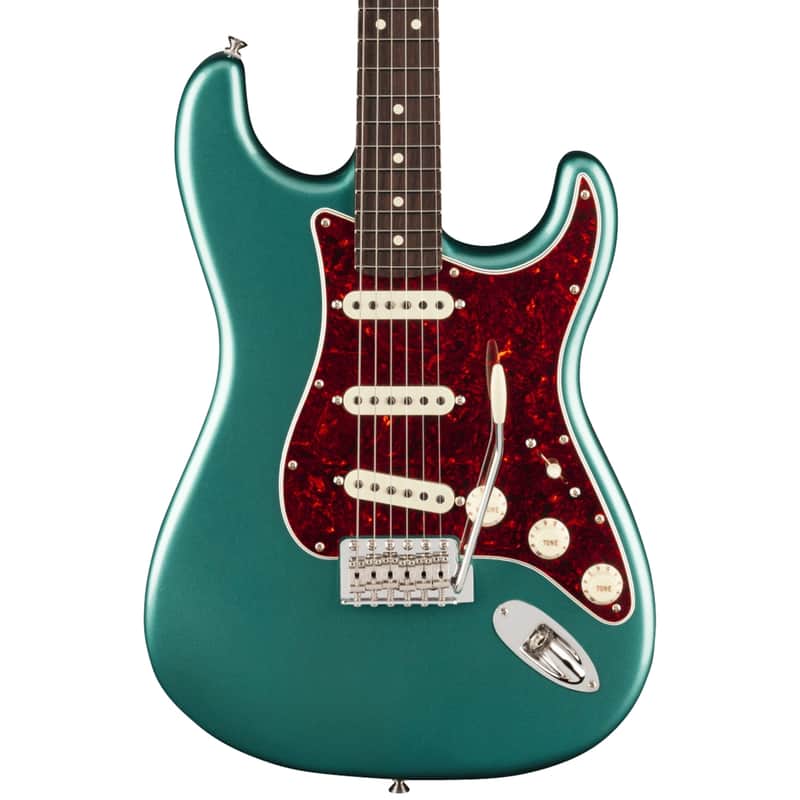 Fender American Professional Classic Stratocaster - Faded Sherwood Green Metallic / Rosewood image 1