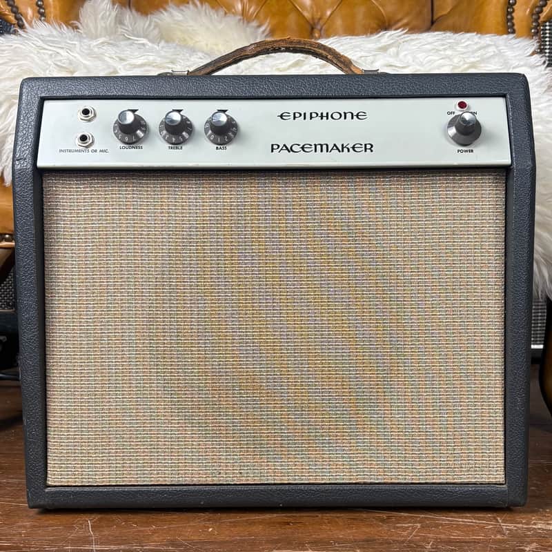 1967 Epiphone Pacemaker EA-50 Vintage 1960s 1x8 5 Watt Tube Guitar Combo Amplifier! image 1