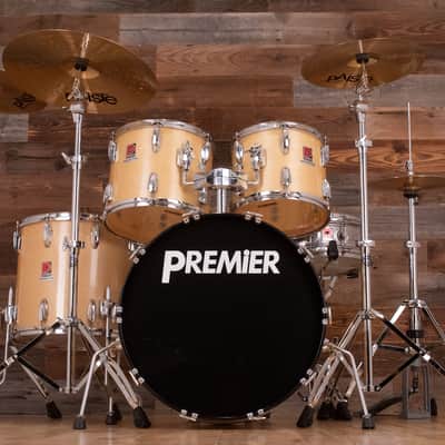 Premier Projector 4 Piece Drum Kit, Finnish Birch, Birchwood (Pre Loved) image 3
