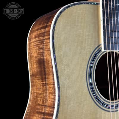 Martin Custom Shop Dread 41 Style Adirondack / Exceptional Broad Figure Koa w/case 2964099 image 6