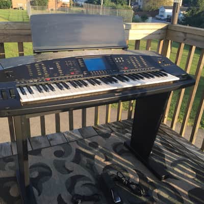 Yamaha PSR-4000 61 note arranger synthesizer keyboard with stand, sustain & power image 13