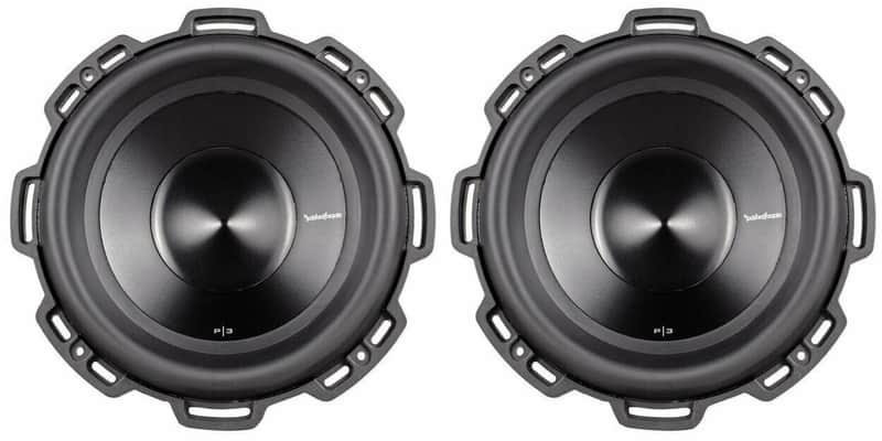 2 ROCKFORD FOSGATE P3D4-15 PUNCH 1200 WATT 15" DUAL 4 OHM SUBWOOFER 600 WATT image 1