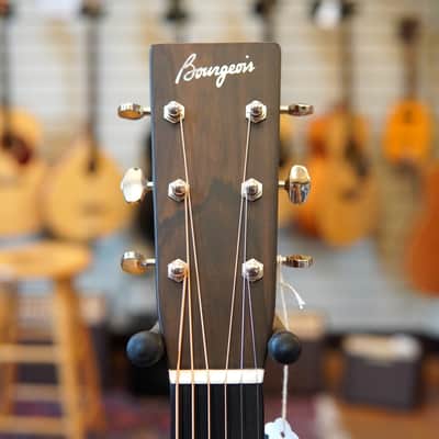 Bourgeois Touchstone Series Vintage/TS Dreadnought Acoustic-Electric Guitar w/LR Baggs Pickup, Hard Case image 7