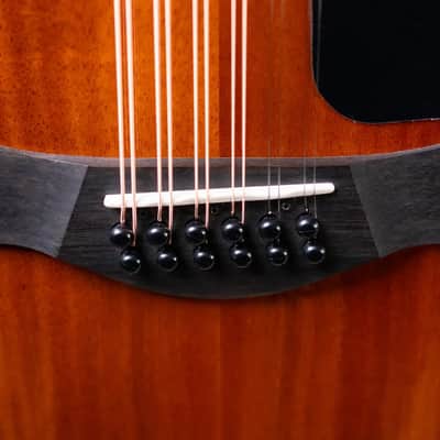 Taylor 260ce-K DLX Doce Doble Acoustic/Electric Guitar with Hardshell Case - Factory Demo image 12
