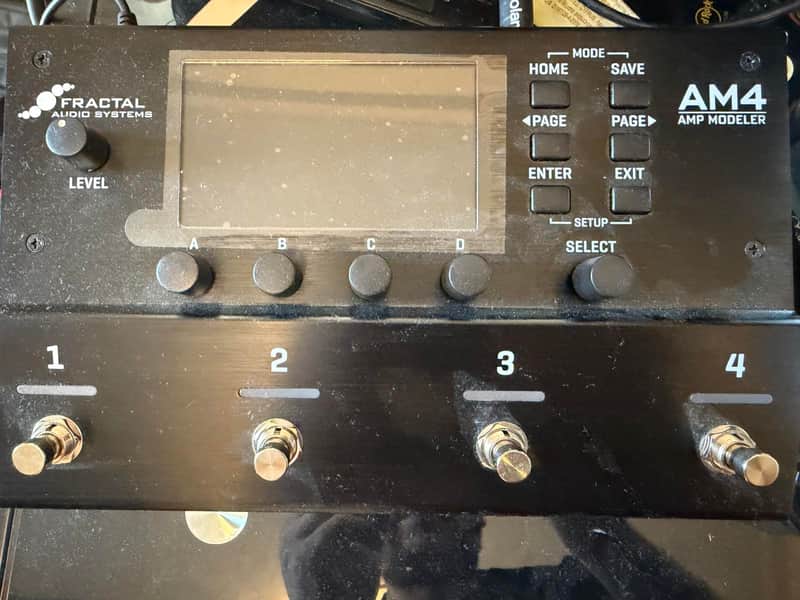 Fractal Audio AM4 Amp Modeler 2025 - Present - Black image 1