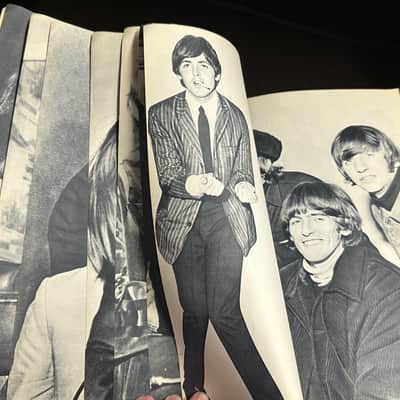 Used Vintage The Beatles Hits English & Japanese Addition Sheet Music Book Shinko Music Publishing image 8