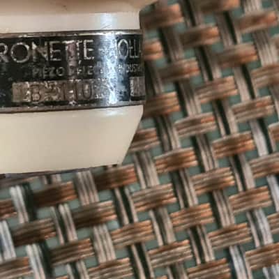 Ronette B110 Dutch crystal microphone from the 40's image 4