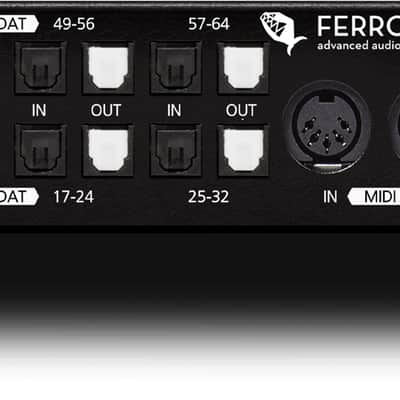Ferrofish Verto 64 - ADAT <> Dante Converter image 2