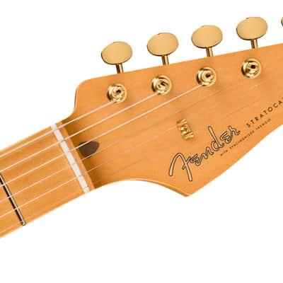 Fender Limited Edition Vintera® III Late '50s Stratocaster®, White Blonde - Includes deluxe gig bag image 5