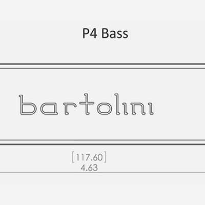 Bartolini P46 CBC P4 Soapbar Pickup Set (5 strings/6 Strings) image 3