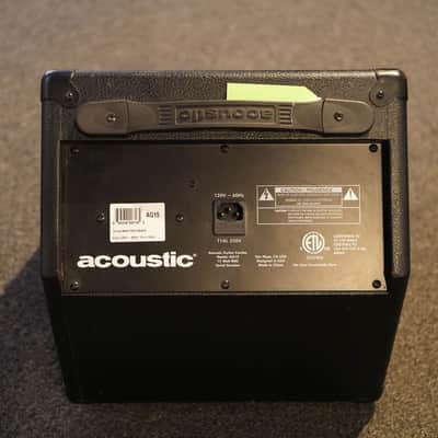 Acoustic AG15 15w 1x8 Acoustic Guitar Combo Amp - Used image 4