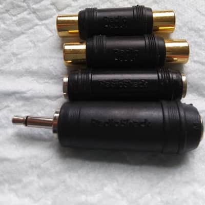 Radio Shack Couplers (3) and Adapter (1) image 1