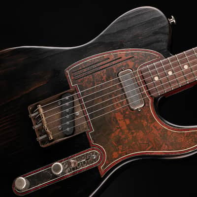 James Trussart SteelGuardCaster Rust O Matic Pinstriped - Black image 11