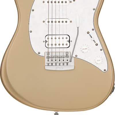 Sterling CT50X Cutlass Plus HSS Electric Guitar, Rosewood Fingerboard, Cashmere image 2