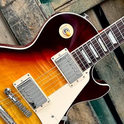 Gibson Les Paul Standard 60s AAA Flame Top Bourbon Burst w/Case image 3