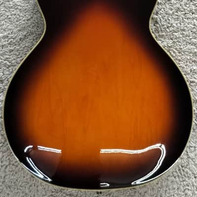 Mint Guild Starfire IV ST Maple Semi Hollow Sunburst Electric Guitar with Case image 7