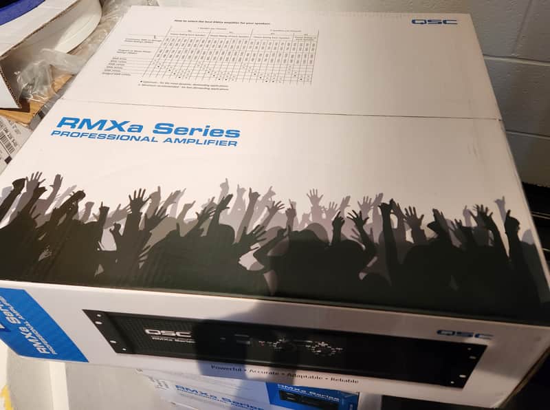QSC Model RMX5050A , 5000W Professional Monster Power Amplifier NEW image 1