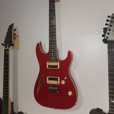 Charvel CDT-70 Charvel Dinky Thinline 1993 Metallic Red image 1
