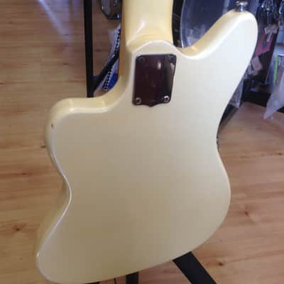 Kay 60's Japanese Dearmond Norma Greenburst 60's Cream / TV Yellow image 4