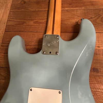 Fender RARE Fender 50th Anniversary Strat Plus Lace Sensors TBX LSR Schallers 1996 - Sonic Blue image 7