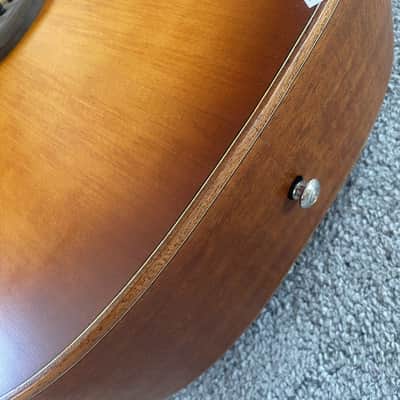41 Inch Vintage Acoustic Guitar, Solid Spruce Top Body, Mahogany Neck, Rosewood Fingerboard image 10