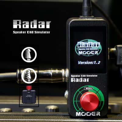 MOOER Radar Guitar Speaker CAB Simulator Guitar Pedal for Electric Guitar and Bass Guitar (Price includes the import duty for US buyer) image 6