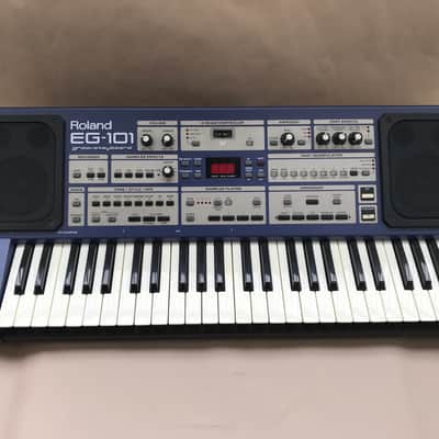 Roland EG-101 Sampler/Synthesizer/Groove maker + EU Plug Original Adapter image 1