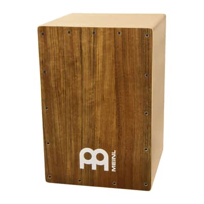 Meinl Percussion MYO-CAJ-OV Make Your Own Cajon, Ovangkol Frontplate image 1