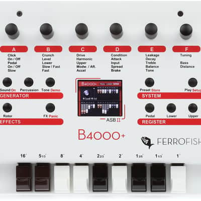 Ferrofish B4000+ Organ Module image 1