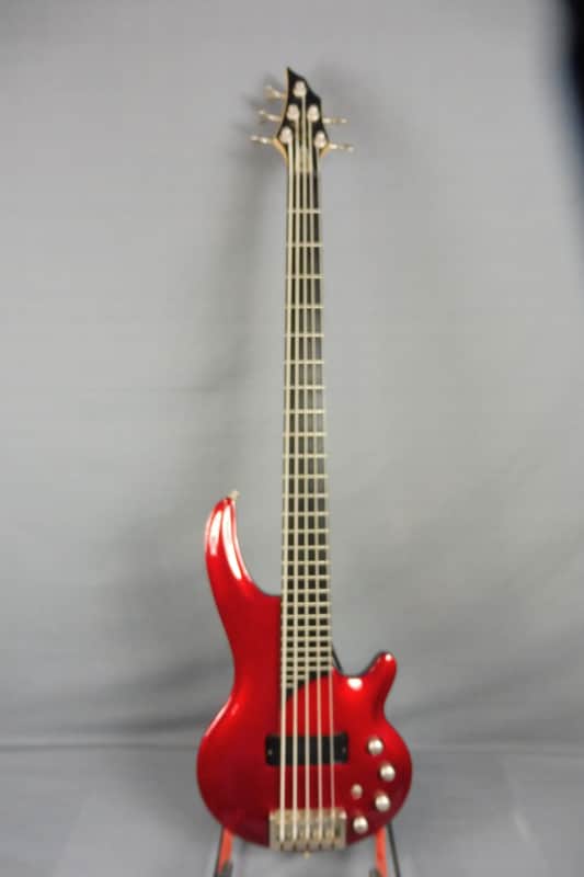 Cort Curbow 5 string Bass Dark Red | Reverb