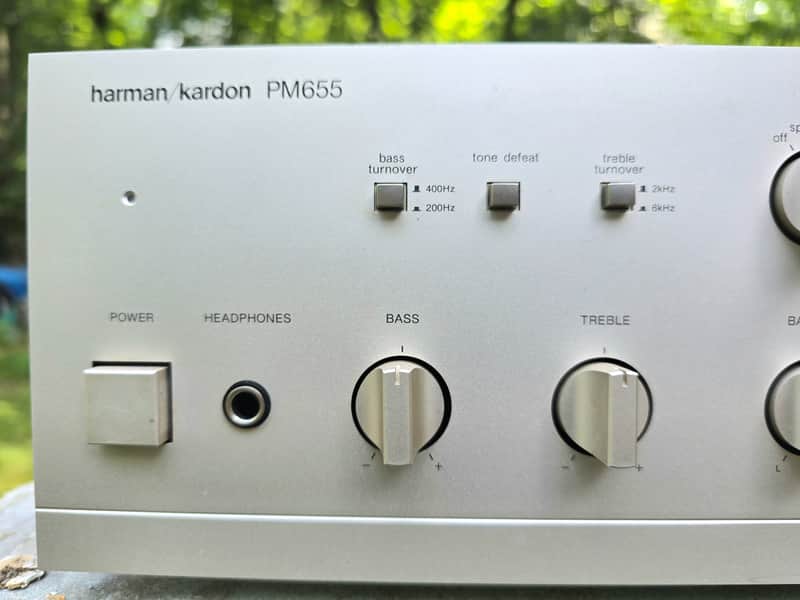 Harman / Kardon PM655 Integrated Stereo Amplifier, 60 WPC, | Reverb