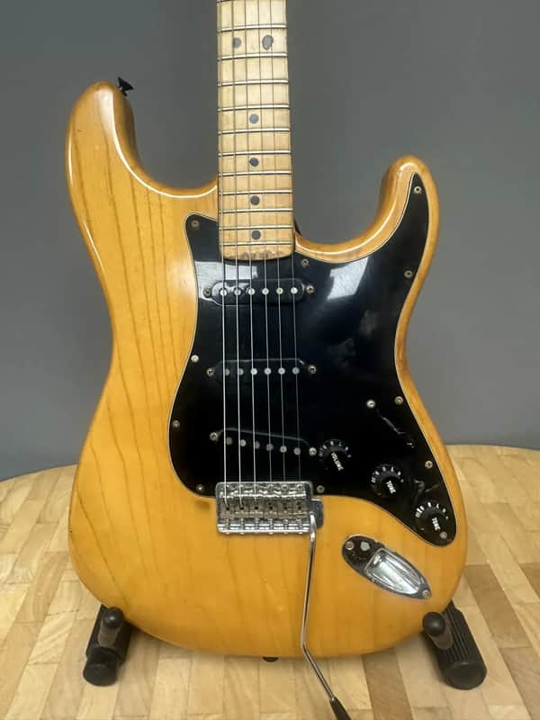 Fender Stratocaster Natural 1980 Guitar image 1