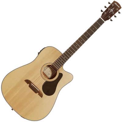 Alvarez Artist AD30CE Sitka Spruce/Sapele Dreadnought Acoustic Guitar image 2