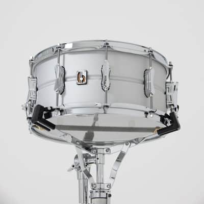 British Drum Company Aviator 14x6.5" 10-Lug Seamless Aluminum Snare Drum. New with Full Warranty! image 3