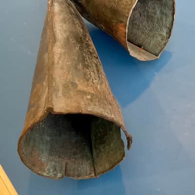 Vintage Gangkogui African Double Iron Bell - Small image 2