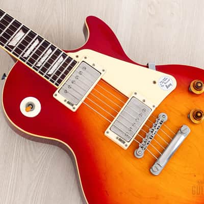 1989 Burny Super Grade RLG-60 ‘59 Model Burst w/ VH-1 Humbuckers, Japan Fernandes image 7