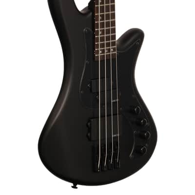 Schecter Stiletto Stealth 4 Electric Bass Satin Black image 9