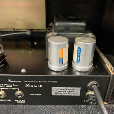 Carvin X-100B Guitar Amp Head image 13